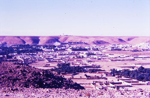 Our first vies of Ghardaia, Algeria - where the Sahara begins 