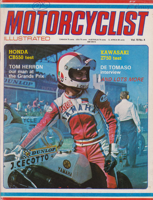 Motorcyclist Illustrated April, 1976 - Togo and Ghana