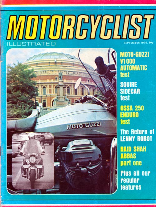 Motorcyclist Illustrated September, 1975 - Ossa 250 Enduro Review