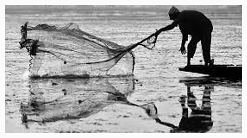 Estuary fishing in Dahomey